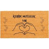 Okavango, Paspas Kapı Önü, Paspas, Kapı Paspası, Kapı Önü Paspası, Kapı Girişi (60 * 40 Cm) - Abanoz