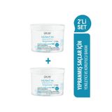 OKAYPROFESSIONNEL KERATIN SMOOTH 2'Lİ BAKIM SETİ Onarıcı Maske 500ml + Onarıcı Maske 500ml