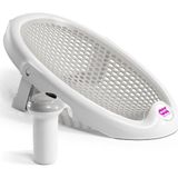 OKBaby Bebek Banyo Seti Jelly Küvet Adaptörü & Splash Bebek Duşu A. Gri