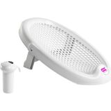 OKBaby Bebek Banyo Seti Jelly Küvet Adaptörü & Splash Bebek Duşu K. Beyaz