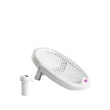 Okbaby Jelly Küvet Adaptörü Ve Splash Kırık Beyaz Bebek Duşu Banyo Seti