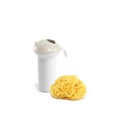 Okbaby Kırık Beyaz Bebek Duşu Ve Doğal No:12 Küçük Banyo Süngeri Bebek Banyo Seti