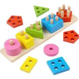 Okcu Hediyelik Ahşap Oyuncak 5'li Set