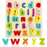 Okcu Hediyelik Ahşap Yerleştirme Oyunu Eğitici Ahşap Renkli Harfler 3D Ahşap Harf Puzzle Algı Ve Zeka Oyunları