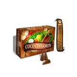 Okçu Hem Coco Cınnamon / Coconat Tarcın Konik Tütsü 10 Adet Geri Akışlı Değildir