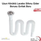 Okçu Kardeşler Körüklü Lavabo Sifonu Gider Borusu Gırtlak Boru