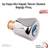 Okçu Kardeşler Prinç Aç Kapa Mix Kapak Takımı Musluk Başlığı