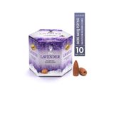 Okçu Lavanta / Lavender Geri Akış Tütsü Şelale Konik Backflow Incense Cones 10 Adet / Pieces