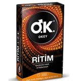 Okey 10'lu Ritim Kabartmalı Prezervatif