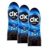 Okey 2 in 1 Aromasız Kayganlaştırıcı Jel 200 ml (3 paketi)