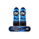 Okey 2in1 Aromasız Kayganlaştırıcı Jel 200 ml 2'li