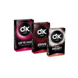 Okey 3 Kutu 3 Çeşit Çifte Haz Zirve Ultra Hisset Prezervatif