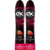 Okey Çilek Aromal 2x100 ml Kayganlaştırıcı Jel