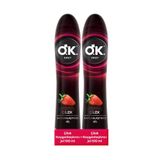 OKEY Çilek Kayganlaştırıcı Jel 2'li Set 200 ml P02845
