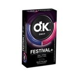 Okey Festival Çilek Ahudu Yaban Mersini Prezervatif 12 Li