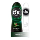 Okey Ginseng Masaj Jeli 200 ml + Okey Zero Kayganlaştırıcı Jel 100 ml