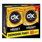 Okey Hisset 20 li x2 Paket Toplam 40 Adet