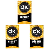 Okey Hisset Prezervatif 10 Adet (3 paketi)