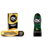 Okey Hisset Prezervatif 10 Adet+Okey Ginseng Masaj Jeli 200 ml