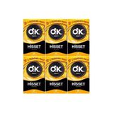Okey Hisset Prezervatif, 120 Adet, Ekonomik Paket (6'lı Paket)