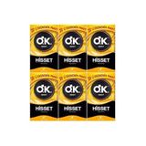 Okey Hisset Prezervatif, 120 Adet, Ekonomik Paket (6'lı Paket)