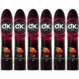 Okey Kayganlaştırıcı Jel, 100 ml, Çilekli, 6'lı Set
