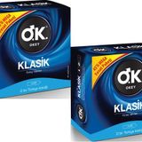 Okey Klasik 45'li x 2 Paket Prezervatif