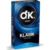 Okey Klasik Prezervatif 10'lu Kolay Takılan Özellikler İle Güvenli Koruma