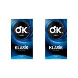Okey Klasik Prezervatif 10'lu x2