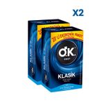 Okey Klasik Prezervatif 20'Li X2 Adet