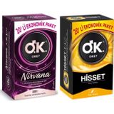 Okey Nirvana 20'li Hisset 20'li Prezervatif