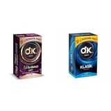 Okey Nirvana Hot Afrodizyak ve Isıtıcı Etkili & Ultra Kabartmalı Ekonomik Paket Prezervatif (1 x 20 Adet) + Okey Klasik Kolay Takılan Ekonomik Paket Prezervatif (1 x 20 Adet)