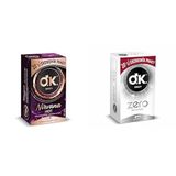 Okey Nirvana Hot Afrodizyak ve Isıtıcı Etkili & Ultra Kabartmalı Ekonomik Paket Prezervatif (1 x 20 Adet) + Okey Zero Ektra İnce Formlu Ekonomik Paket Prezervatif (1 x 20 Adet)