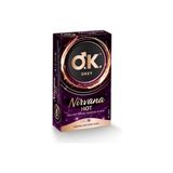 Okey Nirvana Hot Isıtıcı Etkili Prezervatif 10'lu Tırtıklı ve Kabartmalı Yapı ile Hazzı Arttırır