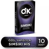 OKEY Okey Prezervatif 10 Adet - Sımsıkı