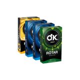 Okey Prezervatif 40'lı Karma Set, Rötar, Klasik, Hisset
