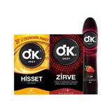 Okey Prezervatif Hisset 20'li + Zirve 10'lu + Çilek Kayganlaştırıcı