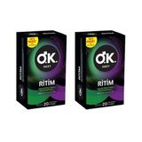Okey Ritim Prezervatif 20'li x2