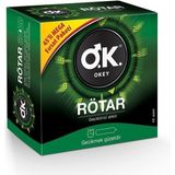 Okey Rötar 45'li Prezervatif Fırsat Paketi Geçiktirici Etkili Aroma Özellikli