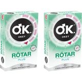 Okey Rötar Plus 10'Lu Lateks Prezervatif 2 Kutu 4 Dakika Ekstra Performans Sağlar
