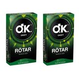 Okey Rötar Prezervatif 10'lu x2