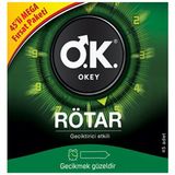 Okey Rötar Prezervatif Mega Paket 45'li
