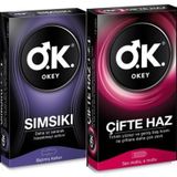 Okey Sımsıkı Prezervatif 10'lu + Çifte Haz Prezervatif 10'lu