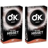 Okey Ultra Hisset 10'lu 2 Kutu Prezervatif