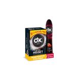 Okey Ultra Hisset 20'Li Prezervatif & Çilek Kayganlaştırıcı Jel 100 Ml Set