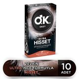 Okey Ultra Hisset Prezervatif 10 Adet (6 paketi)