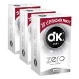 Okey Zero 20'li Ekonomik Prezervatif (3 paketi)