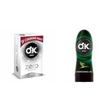 Okey Zero Ektra İnce Formlu Ekonomik Paket Prezervatif (1 x 20 Adet) + Okey Ginseng Kayganlaştırıcı ve Masaj Jeli (1 x 200 mL)