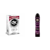 Okey Zero Ektra İnce Formlu Ekonomik Paket Prezervatif (1 x 20 Adet) + Okey Nirvana Afrodizyak Etkili Uyarıcı Jel (1 x 100 mL)