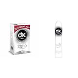Okey Zero Ektra İnce Formlu Ekonomik Paket Prezervatif (1 x 20 Adet) + Okey Zero kokusuz Kayganlaştırıcı Jel (1 x 100 mL)